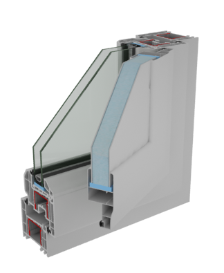 Cara interior del perfil