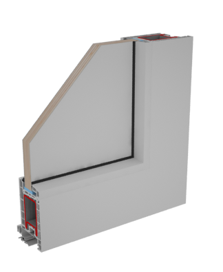 Cara interior del perfil