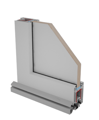 Cara exterior del perfil